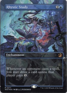 Mtg Rhystic Study-Foil for sale | eBay