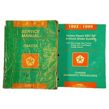 1995 Dodge Dakota Truck Service Manual 2-vol 81-370-5110 Enginebodychasselec