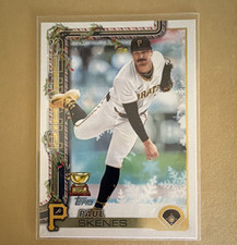 Topps 2025 Holiday Paul Skenes Rookie Pittsburgh Pirates #H70 Baseball