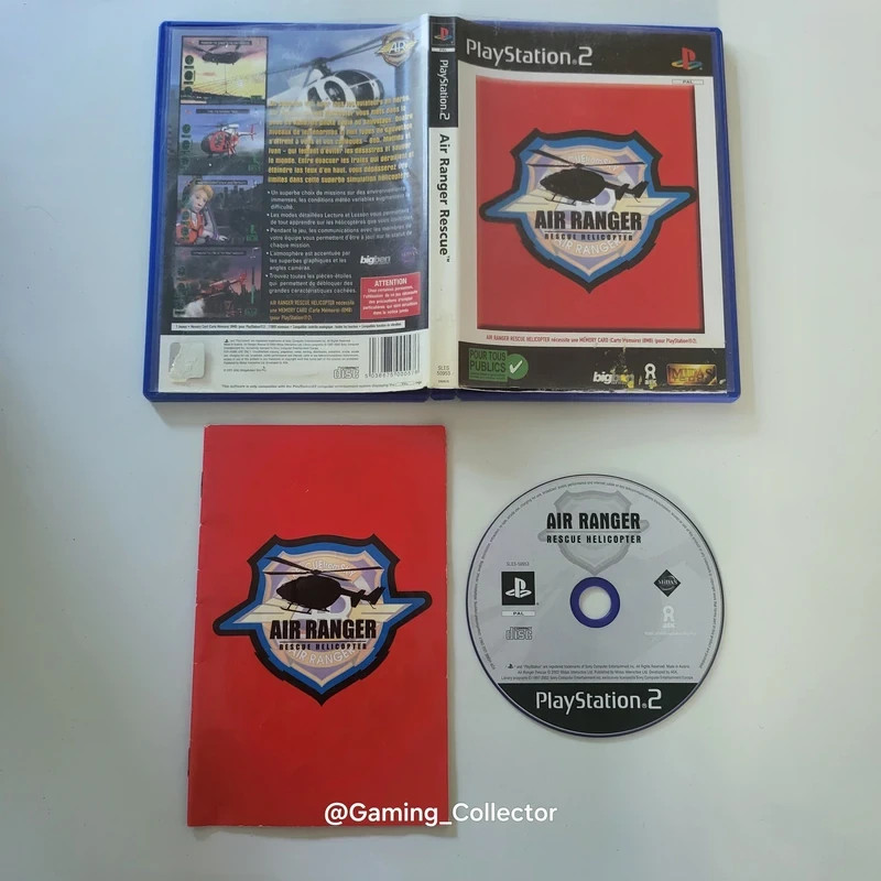 Air Ranger Rescue Helicopter : Jeu complet pour Ps2 en VF