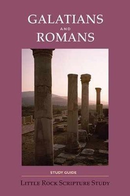 Galatians & ROMANS STUDY GUIDE - Paperback, by Little Rock Scripture - Very Good