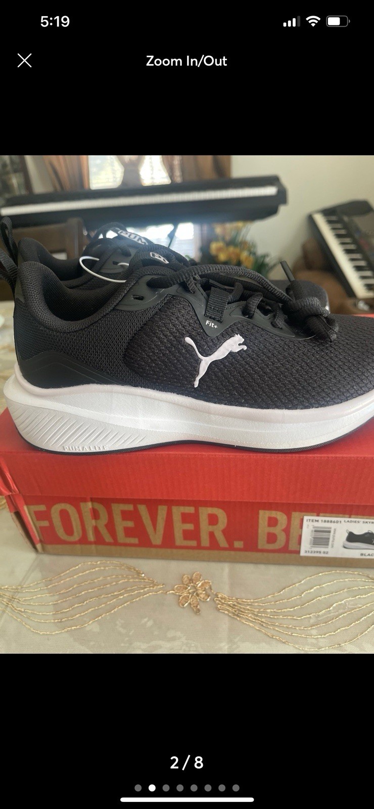 NWB Pumas Women’s Skyrocket Sneakers Size 6 thumbnail 2