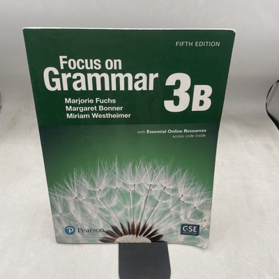 Focus on Grammar 3B 5th Edition - paperback Westheimer Fuchs, Bonner