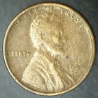 1922 D Lincoln Wheat Cent Coin 1c US Penny Fine Circulated Condition Denver Mint