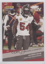 2020 Instant NFL Tampa Bay Buccaneers Super Bowl LV Champions Lavonte David 0il7