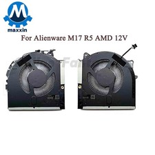 New Genuine CPU GPU Fan for DELL Alienware M17 R5 AMD 2022 M17 R5 12V