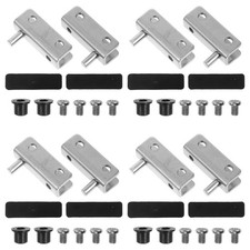 Shower Glass Hardware and Connection Parts Door Hinge Clamp Bathroom