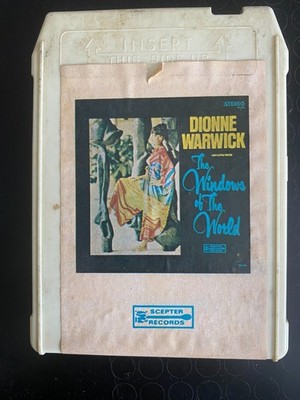 Dionne Warwick   The Windows of the World 8-Track 1967 Soul Scepter