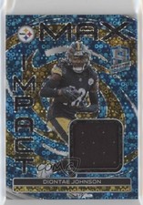 2023 Panini Spectra Max Impact Neon Blue Prizm 2/60 Diontae Johnson #MI-DJO 17lu