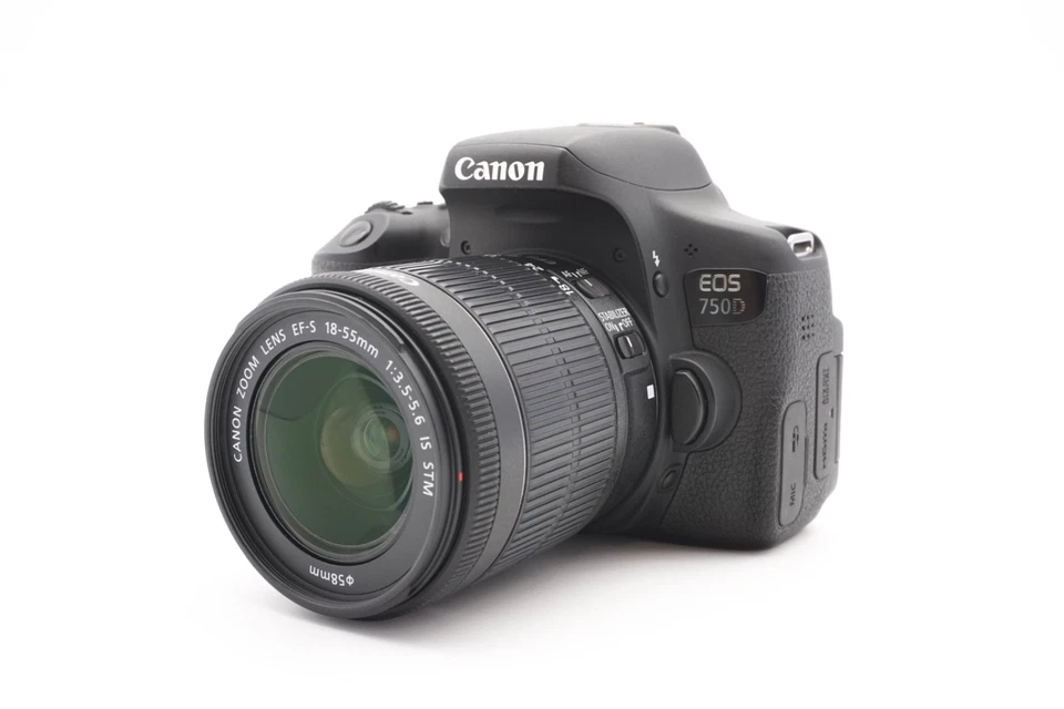 Canon EOS 750D Digitalkamera Kamera DSLR + EF-S 18-55mm IS STM Kit | Refurbished