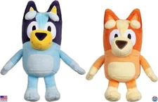 Bluey Bingo Plush Toy Duo – Soft 2-Pack Characters with Embroidered Details