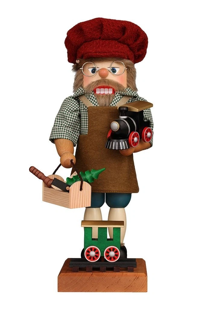 New in Box - Christian Ulbricht Railroad Builder Ltd. Ed German Nutcracker 0-887
Opens in a new wind