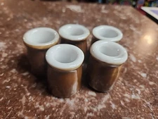 Fraunfelter Pottery Zanesville Ohio Restaurant Creamers