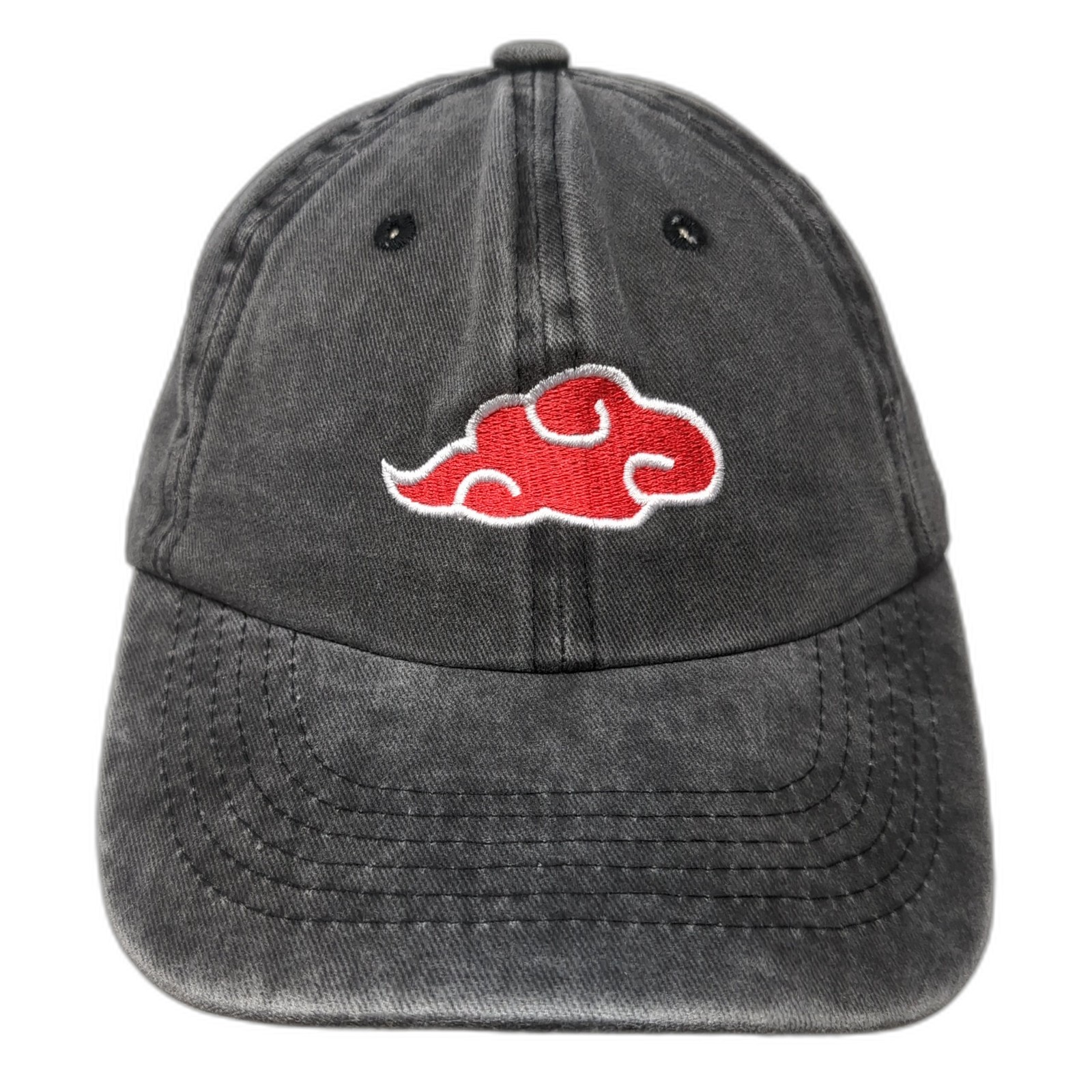 Naruto Akatsuki Red Cloud Slideback Baseball Cap … - image 1