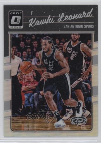 2016-17 Panini Donruss Optic Holo Silver Prizm Kawhi Leonard #116
