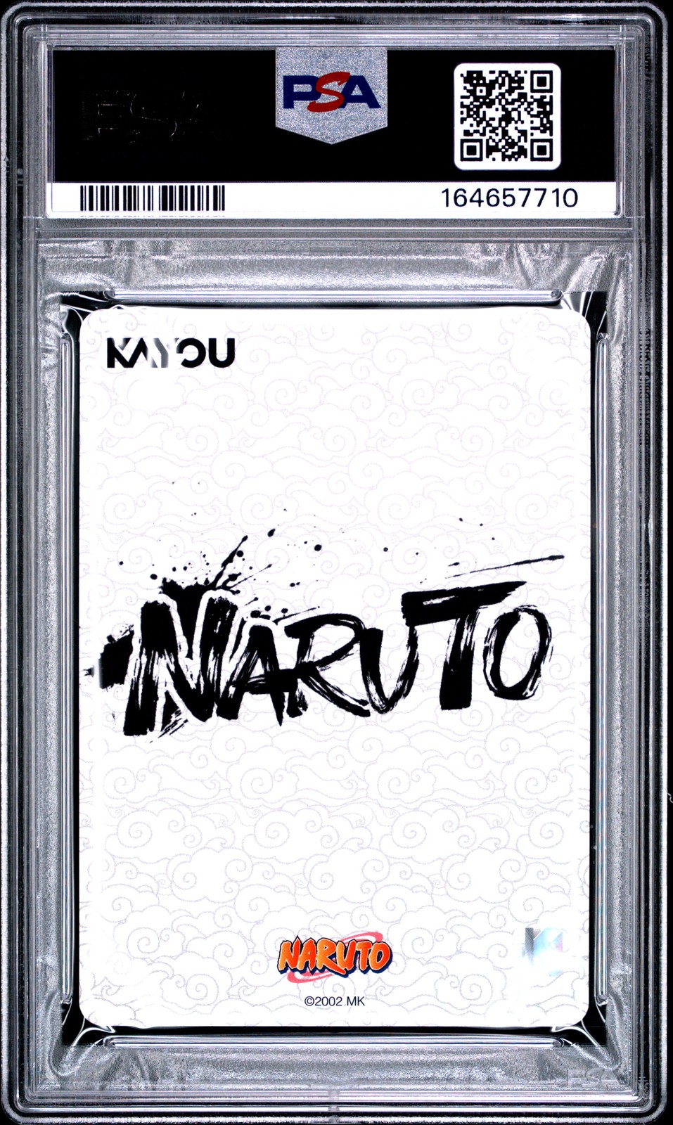 2025 KAYOU NARUTO SMRITI COLLECTIBLE CARD #005L4 NEJI PSA 10 view 2