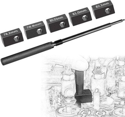 3350 Kit De Medidor De Altura Del Inyector Para Motores Detroit Diesel Series...