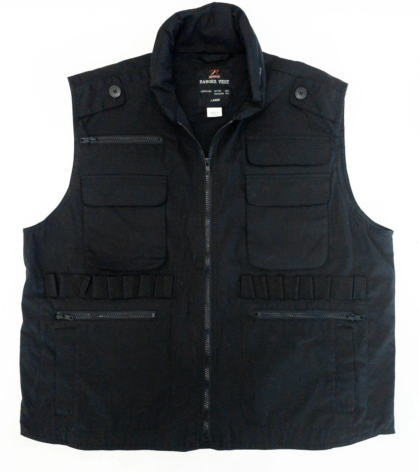 NEW Rothco Tactical Ranger Vest Stylish Vest LARGE L Hunting, Camping Hiking