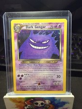 Pokémon TCG Dark Gengar Neo Destiny Holo Rare 2000 6/105: MP+