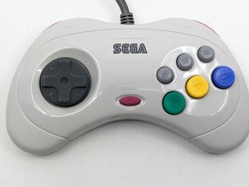 Sega Saturn White Console HST-3220 Boxed NTSC-J Japan Tested w/ Controller