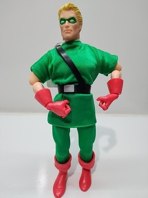 Hasbro 1999 Super Heroes Green Arrow DC Silver Age Collection 8'' Action Figure