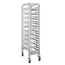 GGM Gastro Tablettwagen - f&uuml;r 17 Tabletts GN 1/1 - mit leisen Rollen