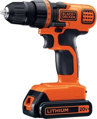 Black & Decker LDX120C 20V MAX Lithium Ion Drill / Driver