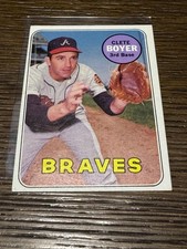 1969 Topps #489 Clete Boyer - EX+ - Free Shipping