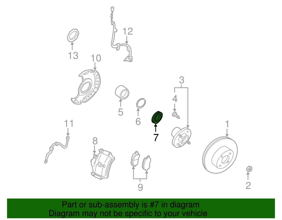 正品 Jdm Skyline RB 下散热器安装衬套 21508-01U00 — 第 2/2 张图片