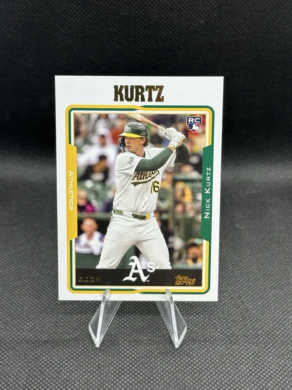 2025 Topps Archives - 2005 Topps Nick Kurtz #213 (RC)