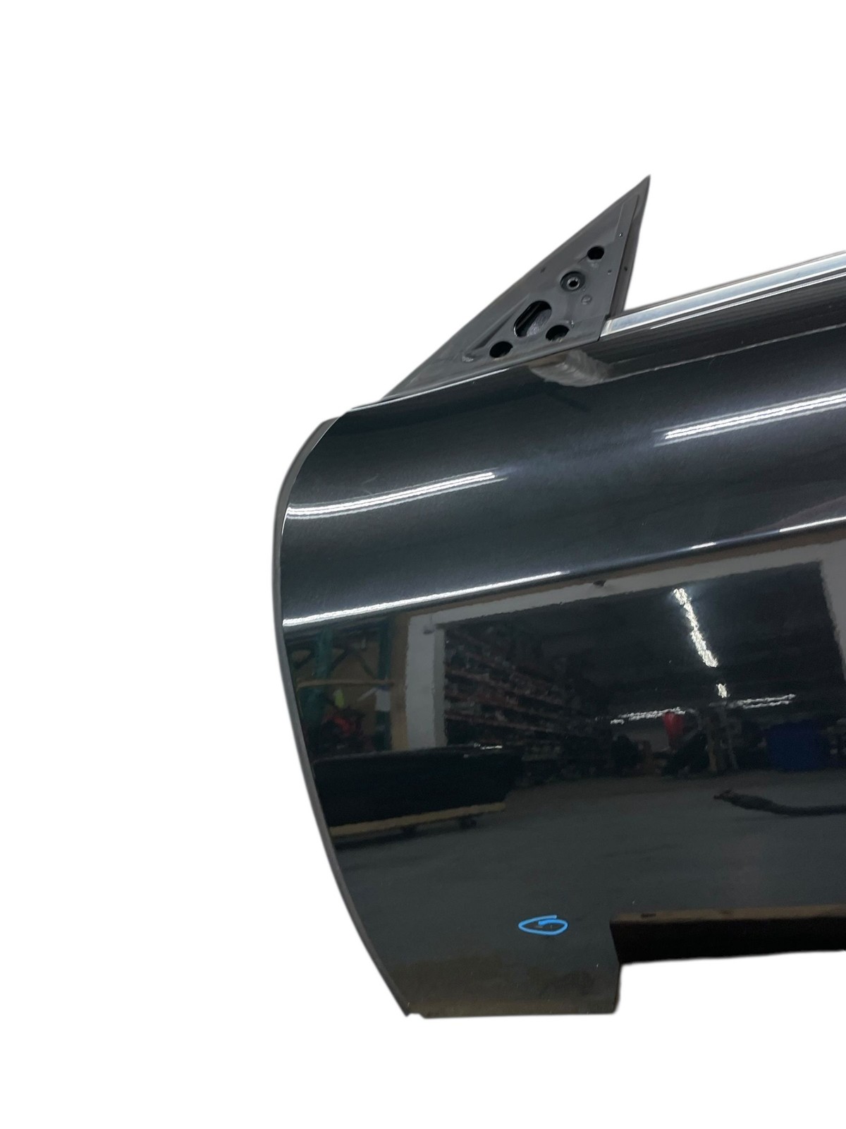 2008-2016 MASERATI GRANTURISMO FRONT LEFT DOOR ASSEMBLY W/ GLASS NERO PASTELLO