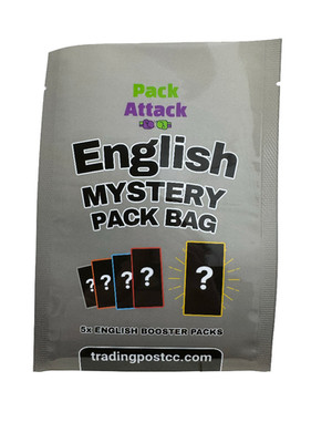 Pack Attack English Mystery Pack Bag (Live Only)