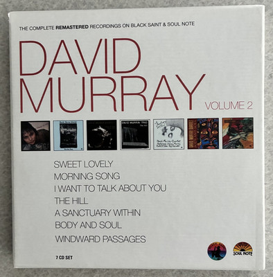 David Murray Complete Black Saint & Soul Note Vol2  7xCD John HicksRichard Davis