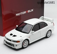 MOTORHELIX 1/18 Mitsubishi Lancer Evolution VI EVO 6 (6.5) White Diecast Model