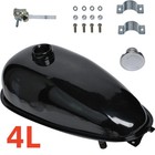 4L Replacement Gas Fuel Petrol Tank For 49cc 60cc 80cc Motorized Bicycle Bike