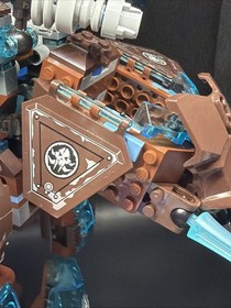LEGO Chima 70145 Maula's Ice Mammoth Stomper Complete w/ Minifigures Manuals