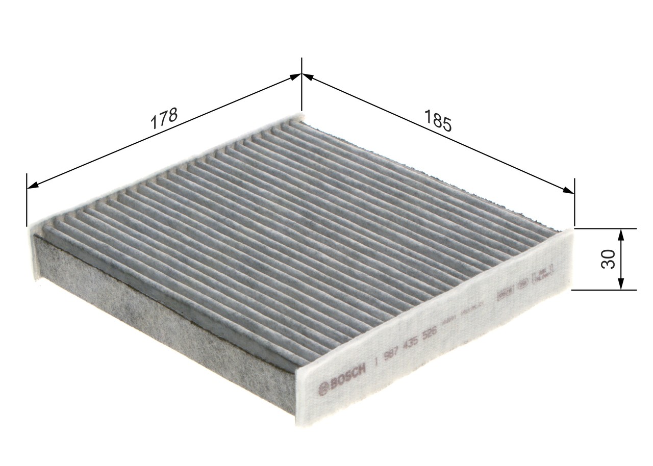 Fits BOSCH 1 987 435 526 CABIN FILTER WEG. ACT.   ⭐UK Stock⭐