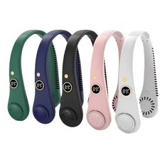 USB Portable Hanging Neck Fan Cooling Air Cooler Little Electric Air Conditioner