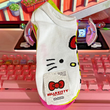 Hello Kitty Friends Socks 5 Pack No Show Pink Green Yellow Black 2023 Sanrio