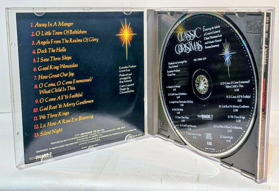 Chris Thomas Lee & Bronn Journey : Classic Christmas CD NICE ! Foto 3 de 4