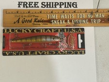 Señuelo de pesca Lucky Craft Slender Pointer 112 MR ESCAMAS KABUKI COLOR BRANQUIA