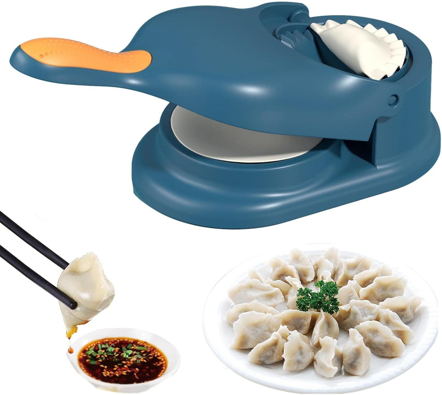 Pressa per Impasto 2 in 1 - Macchina Manuale per Ravioli e Gnocchi