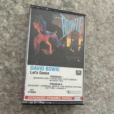 David Bowie – Let’s Dance Cassette Tape EMI 4XO 17093 (1983) – XDR Dolby -