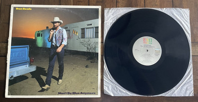 DAN SEALS ''WON'T BE BLUE ANYMORE'',  VINYL LP, 1985 EMI Records, VG/G+