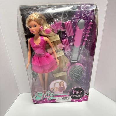 Steffi Love Hair Stylist Doll w/ Styling Accessories 11.5  Simba Toys NIB *READ*