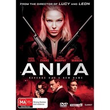 Anna DVD | Sasha Luss, Luke Evans, Cillian Murphy, Helen Mirren | Region 4