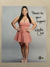 Wendy Choo autographed signed 8x10 photo Beckett BAS COA WWE Sexy Hot NXT *INSR