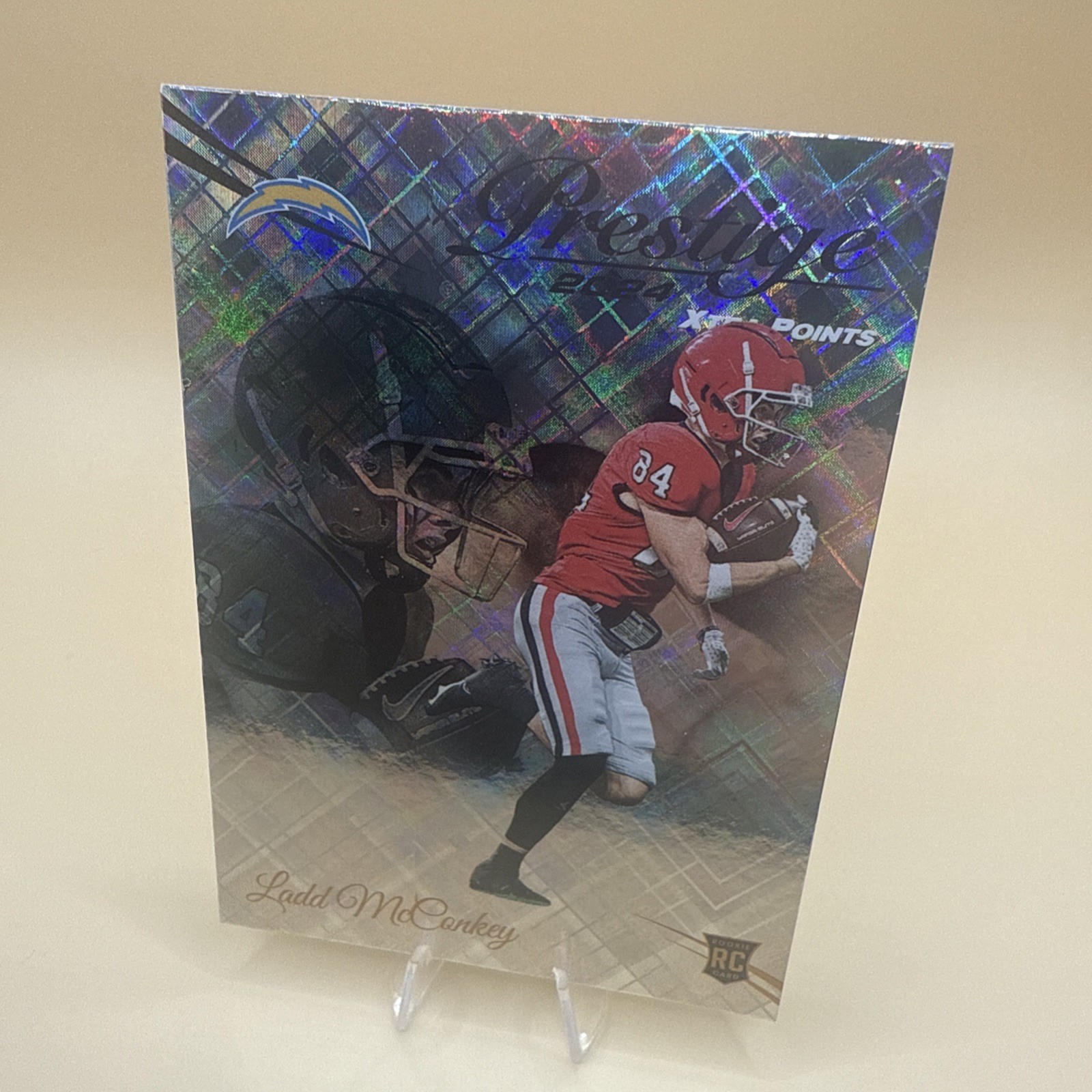 2024 Panini Prestige - Rookies Ladd McConkey #331 Xtra Points Diamond (RC)