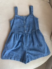 Old Navy Denim Romper YXL 14/16 Shorts Very Comfortable