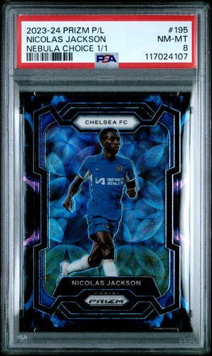 2023 Panini Prizm Nicolas Jackson Choice 1/1